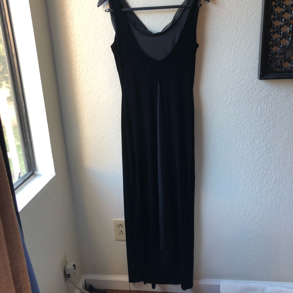 Blackberry Velvet Dress